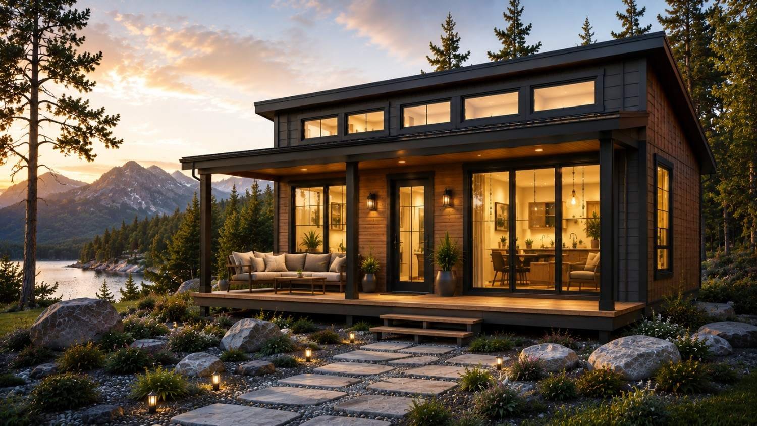 The Retreat tiny home exterior