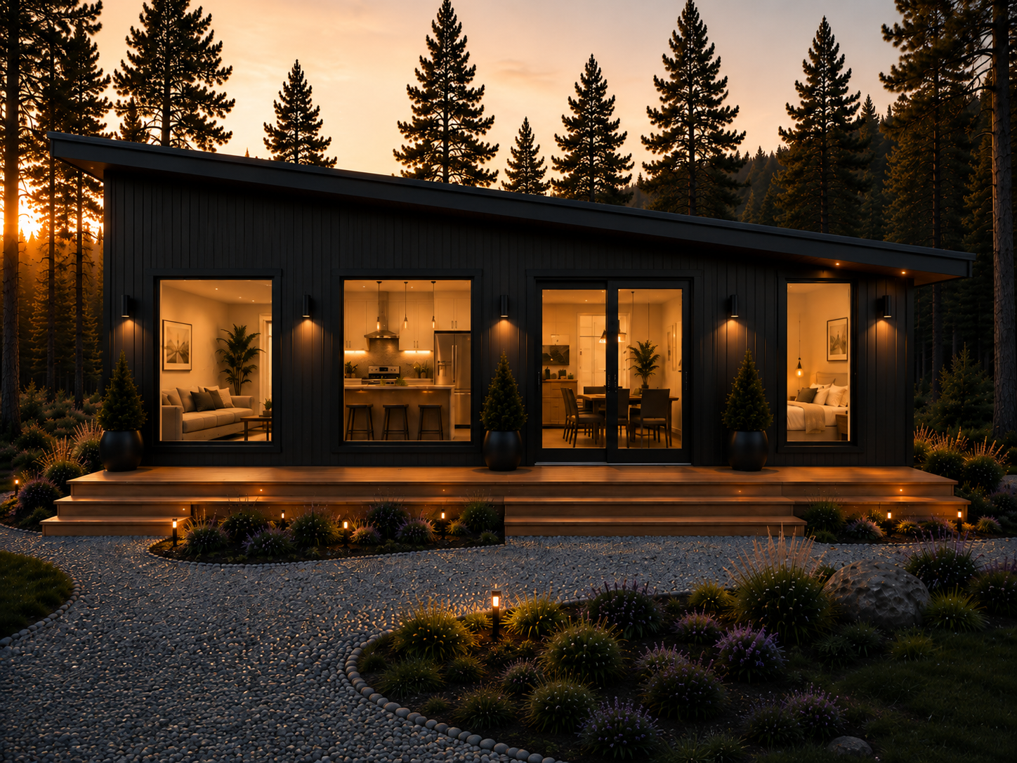 The Lux tiny home exterior